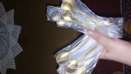 قاشق چای خوری مدل برگ کد 502 بسته 6 عددی