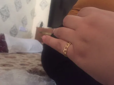 انگشتر طلا 18 عیار زنانه با طرح کارتیه مایا ماهک مدل MR0258 سایز 54