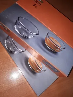 پیاله بلور کاوه مدل گلکسی کد 894-400127 بسته 6 عددی