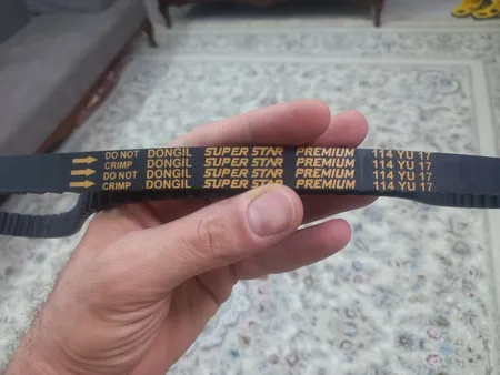 تسمه تایم دانگیل مدل 114R17 مناسب برای پژو 405