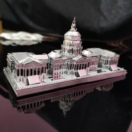 پازل سه بعدی فلزی مدل United States Capitol