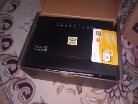 مودم TD-LTE ایرانسل مدل TK-2510 plusبه همراه 24 گیگابایت اینترنت 3 ماهه