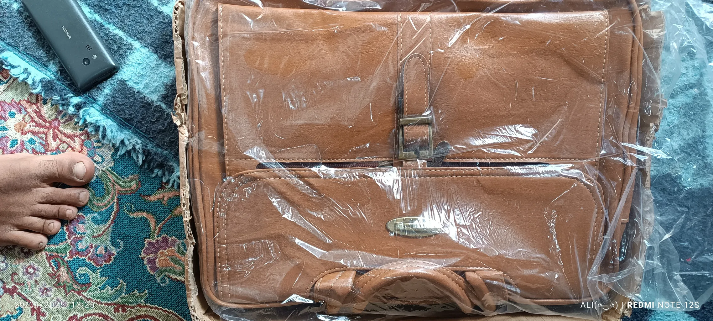 کیف لپ تاپ چرم ما مدل MA2-132 مناسب برای لپ تاپ 15 اینچی