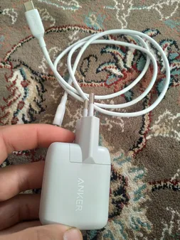 شارژر دیواری انکر مدل B2019 به همراه کابل USB-C