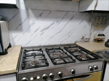 دیوارپوش مدل بین کابینتی ماربل شیت بسته 4 عددی