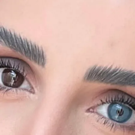 لنز چشم هرا مدل B رنگ آبی