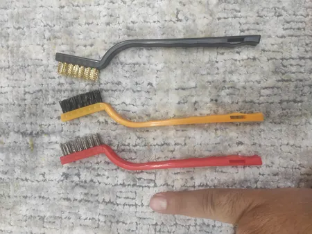 فرچه طرح مسواک بسته 3 عددی