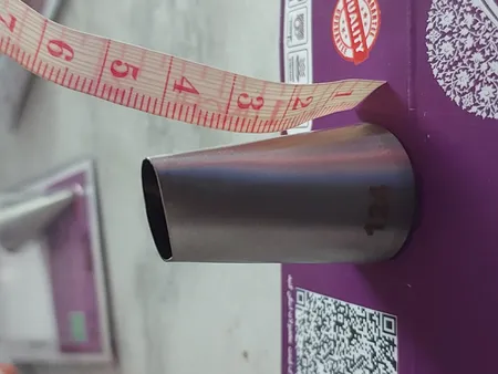 ماسوره شیرینی پزی به گز مدل گلبرگ