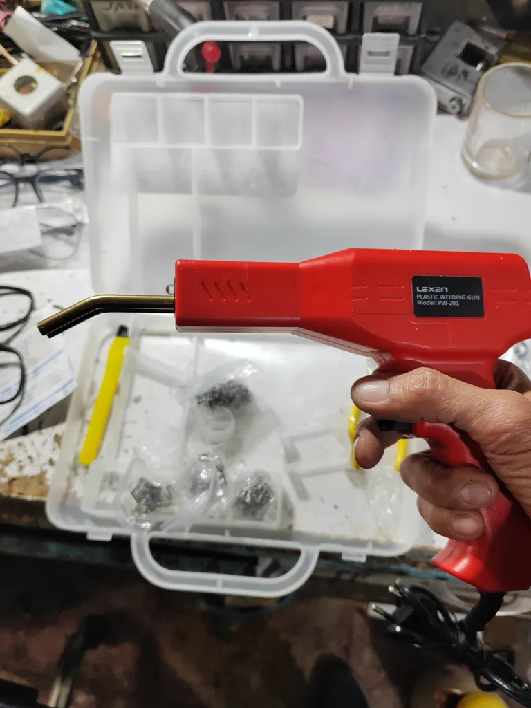 دستگاه جوش و دوخت پلاستیک لکسن مدل pw-201