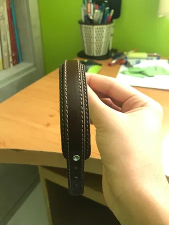 دستبند چرم وارک مدل رهام کد rb176