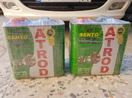 روغن گیربکس خودرو آترود مدل 75w80 Sento حجم 2.5 لیتر