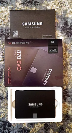 اس اس دی اینترنال SATA III سامسونگ مدل EVO 870 ظرفیت 500 گیگابایت