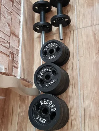 دمبل رکورد مدل 001 وزن 10 کیلوگرم