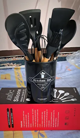 سرویس کفگیر و ملاقه 12 پارچه کیچن ست مدل UNT 2012