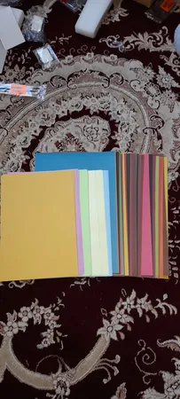 مقوا رنگی مدل 96 سایز 25×35 سانتی متر بسته 40 عددی