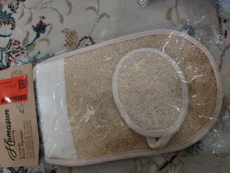 لیف حمام لوفا هماسان مدل وگان صورت و بدن