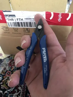 انبر کف چین پلاتو مدل 170 سایز 5 اینچ