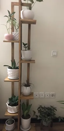 استند گلدان روستیک دکور مدل i5