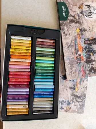 پاستل 48 رنگ آریا مدل Artist کد 2604