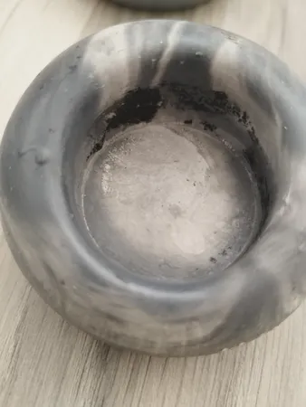 جاشمعی مدل بتنی طرح سنگ بسته 3 عددی