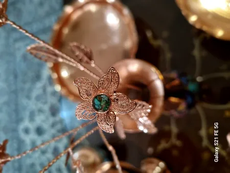 گل مسی مدل فیروزه کوبی کد 59 بسته 4 عددی