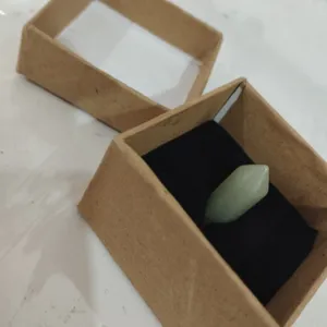 تجریه خرید آویز گردنبند مدل آونتورین منشور کد AG 1055