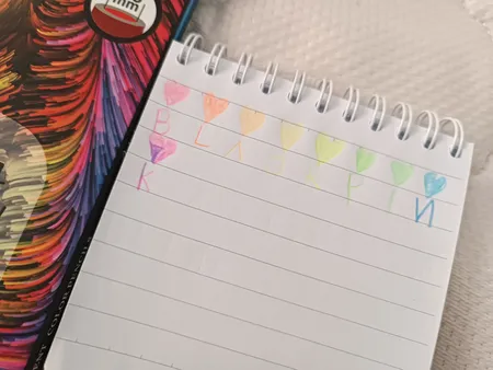 مداد رنگی 12 رنگ آریا مدل فلورسنت کد 3611