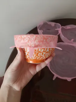 درپوش محافظ غذا مدل A11 بسته 6 عددی