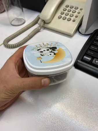 ظرف نگهدارنده وینتج طرح پاندا مدل VNP035 مجموعه 4 عددی