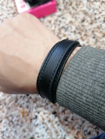 دستبند چرم وارک مدل رهام کد rb176