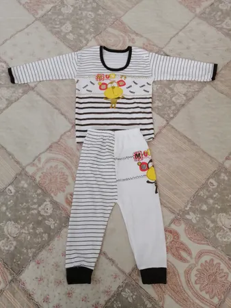 ست تی شرت و شلوار نوزاد کد 7777GH