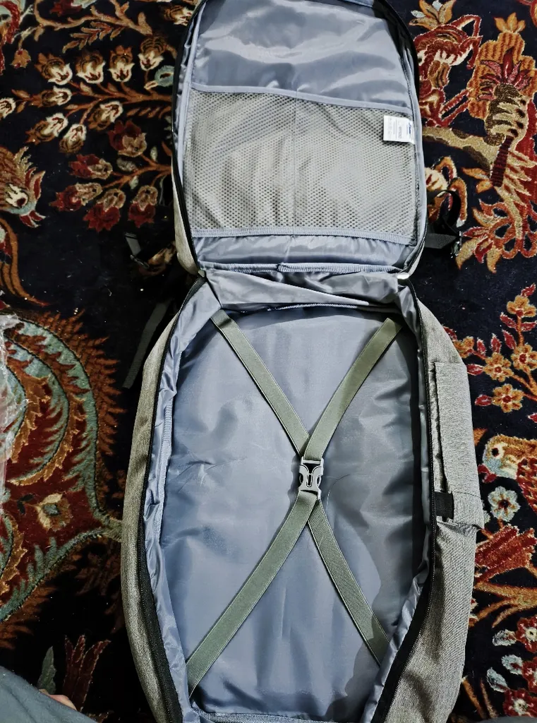 کوله پشتی لپ تاپ برساد مدل Bb 102 plus مناسب برای لپ تاپ 15 تا 17 اینچی