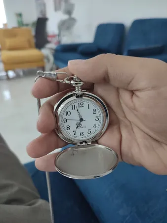 ساعت جیبی عقربه ای مدل کلاسیک کد 2025