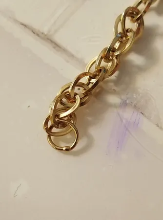 دستبند طلا 18 عیار زنانه طلای مستجابی مدل اسپادانا کد 6757