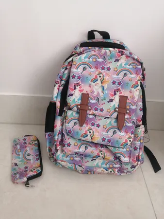 کوله پشتی رسپینا مدل یونیکورن به همراه جامدادی