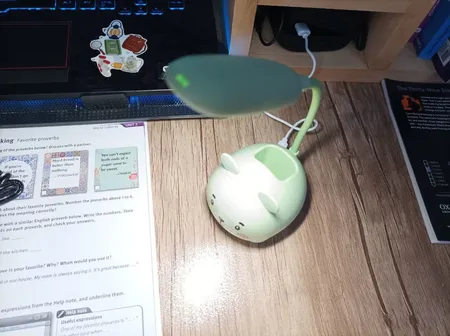 چراغ مطالعه مدل شارژی طرح خرس مهربان کد  CX0015A