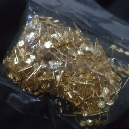 گیره لوستر طرح پاپیون مدل nik کد 9821 بسته 200 عددی