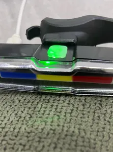 تجریه خرید چراغ عقب دوچرخه مدل پلیسی شارژی ZH-1808