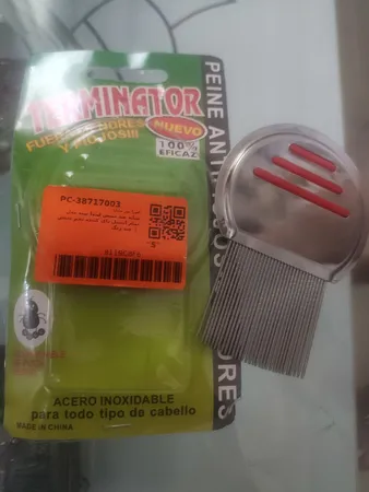 شانه ضد شپش لیندا نیت مدل تمام استیل پاک کننده تخم شپش