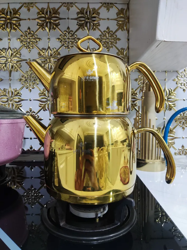 ست کتری و قوری لایف اسمایل مدل TK1-7G