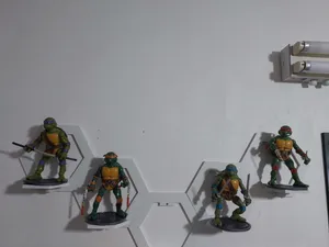 تجریه خرید اکشن فیگور طرح لاکپشت های نینجا کد 28 مجموعه 4 عددی