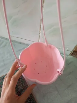 گلدان گل آذین مدل پلاستیکی آویز کد 315