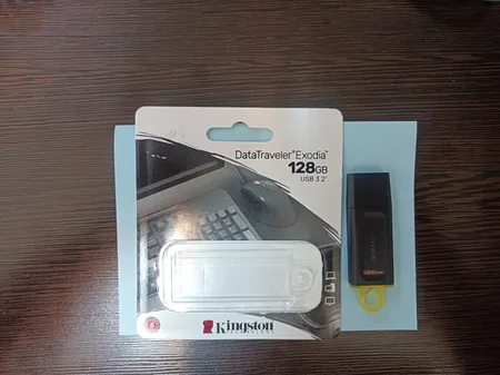 فلش مموری کینگستون مدل EXODIA ظرفیت 128 گیگابایت