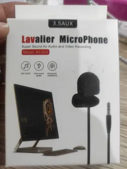 میکروفون یقه ای لاوالیر مدل JH-043