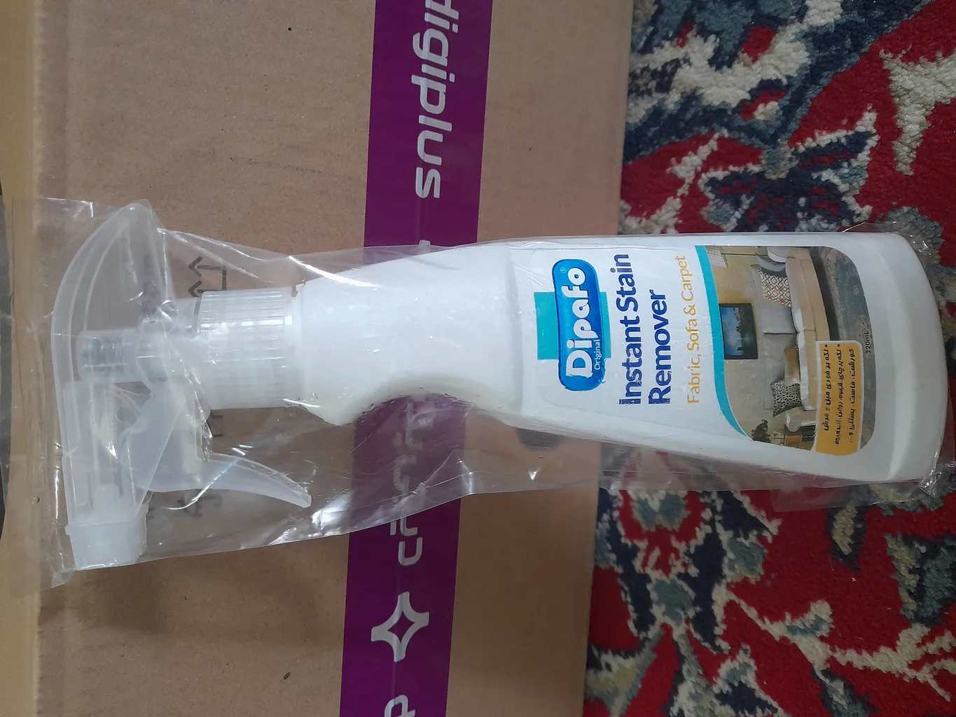 اسپری لکه‌بر مبل و فرش دیپافو مدل FC1 حجم 220 میلی لیتر