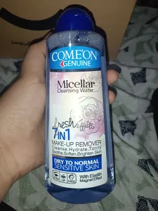 تجریه خرید آب پاک کننده آرایش صورت کامان مدل DRY SKIN حجم 400 میلی لیتر