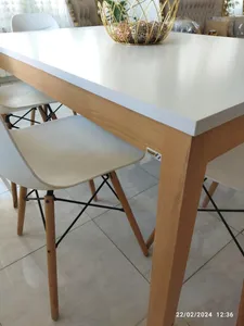 تجریه خرید میز ناهارخوری 6 نفره گنجینه مدل تاک