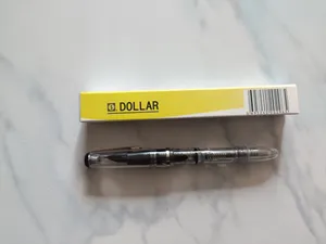 تجریه خرید خودنویس دلار شفاف مدل 717i