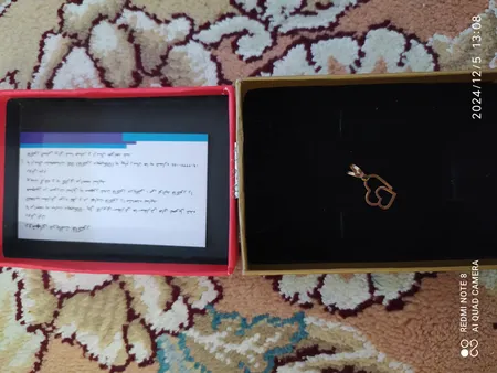 آویز گردنبند طلا 18 عیار زنانه مایا ماهک مدل MM1481 طرح دو قلب