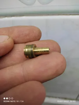 پیچ آلن و والف هواگیری خودرو چیکال مدل P-40 مناسب برای پژو بسته 3 عددی